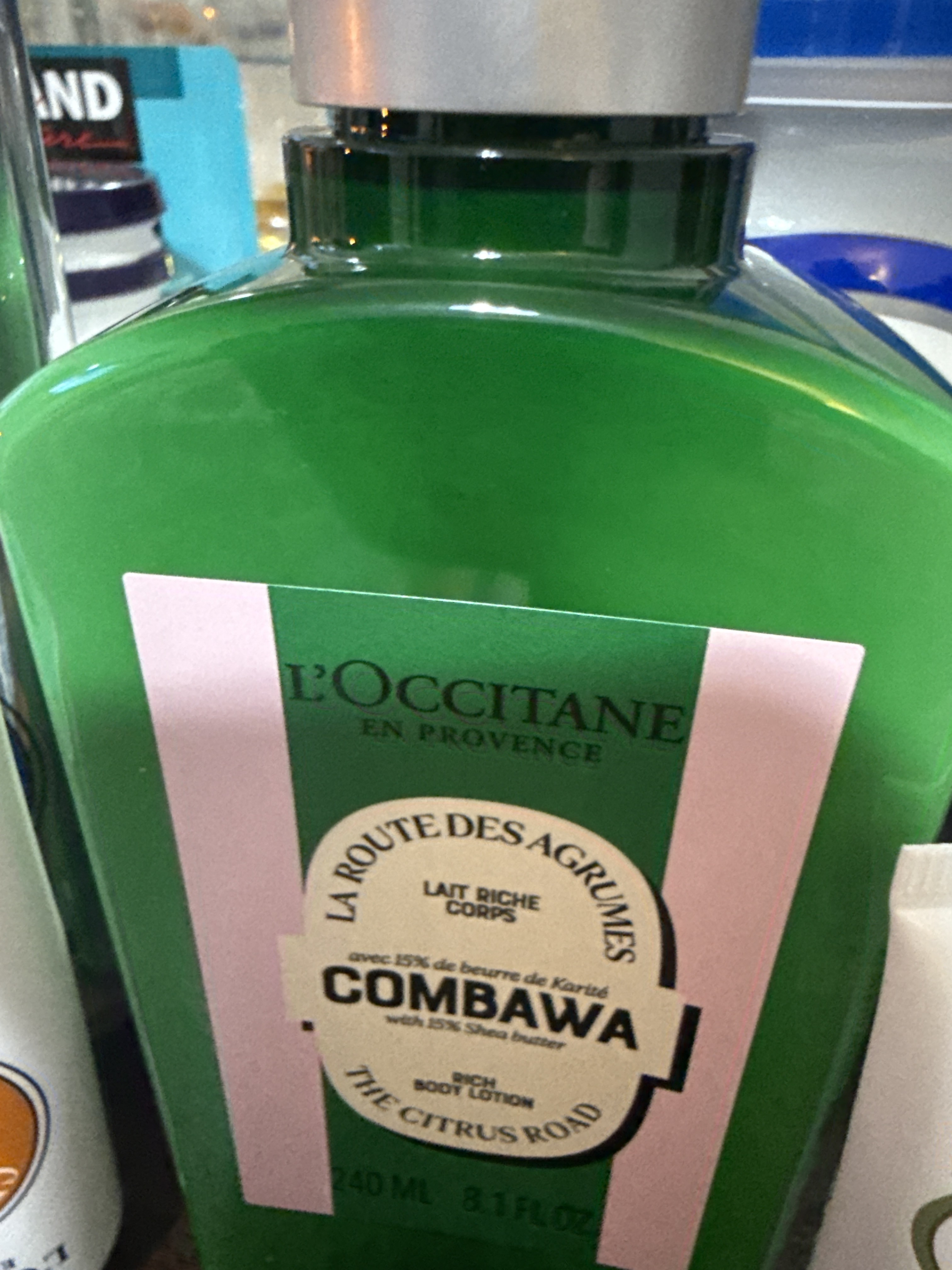 Body lotion