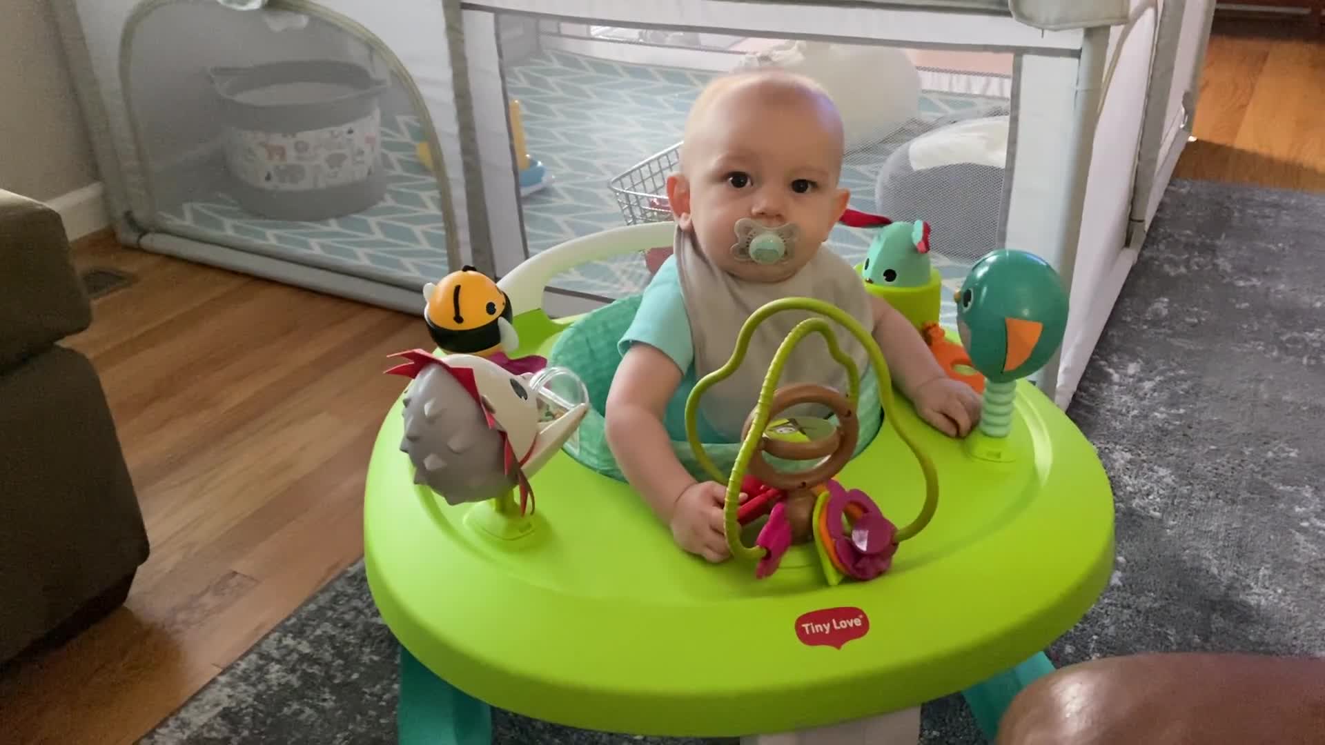 tiny love exersaucer