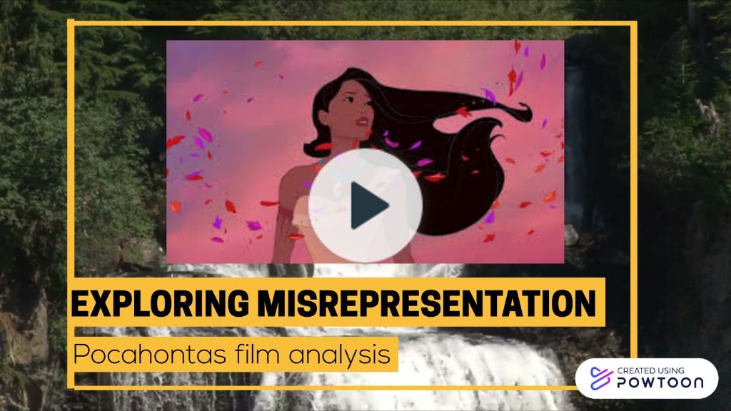 Powtoon Pocahontas film analysis