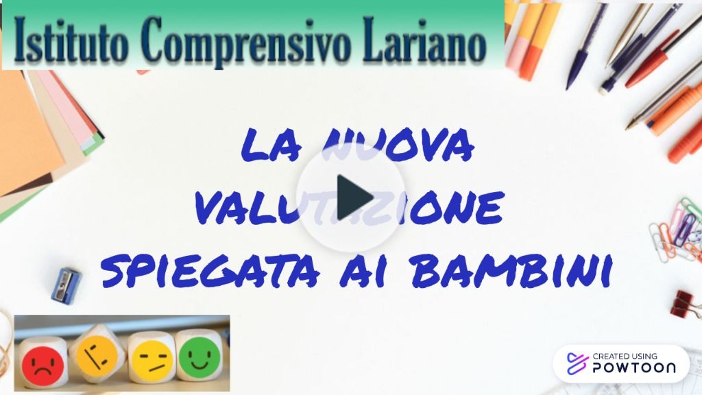 Powtoon - LA NUOVA VALUTAZIONE NELLA SCUOLA PRIMARIA