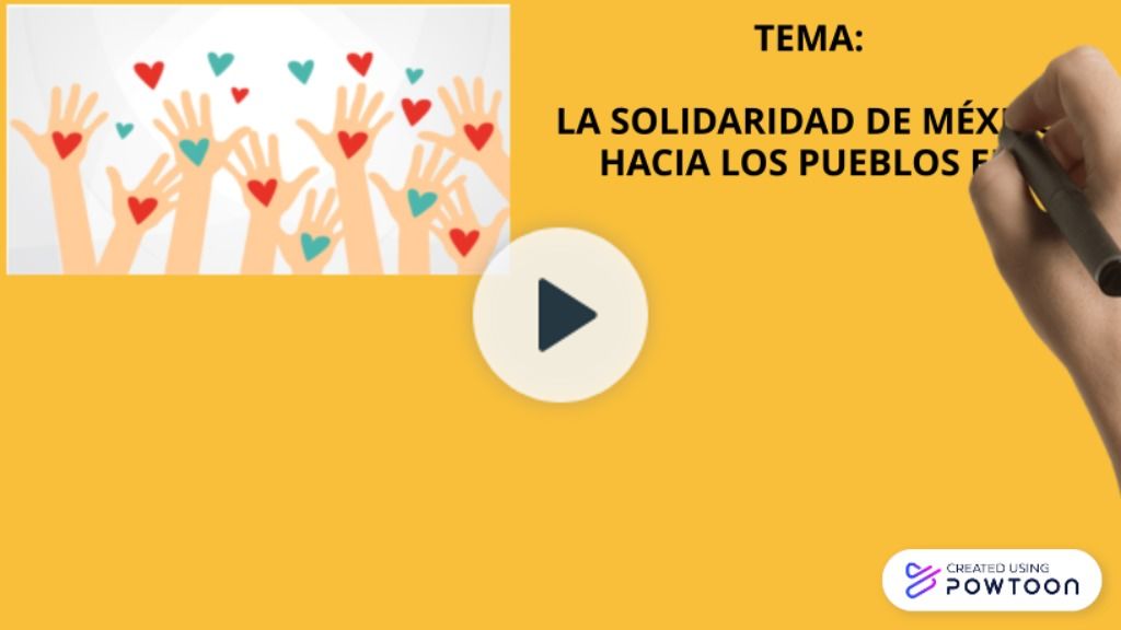 Powtoon - La Solidaridad de México hacia los Pueblos en C.