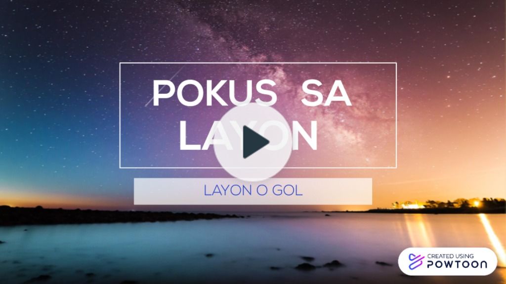 Powtoon - POKUS SA LAYON