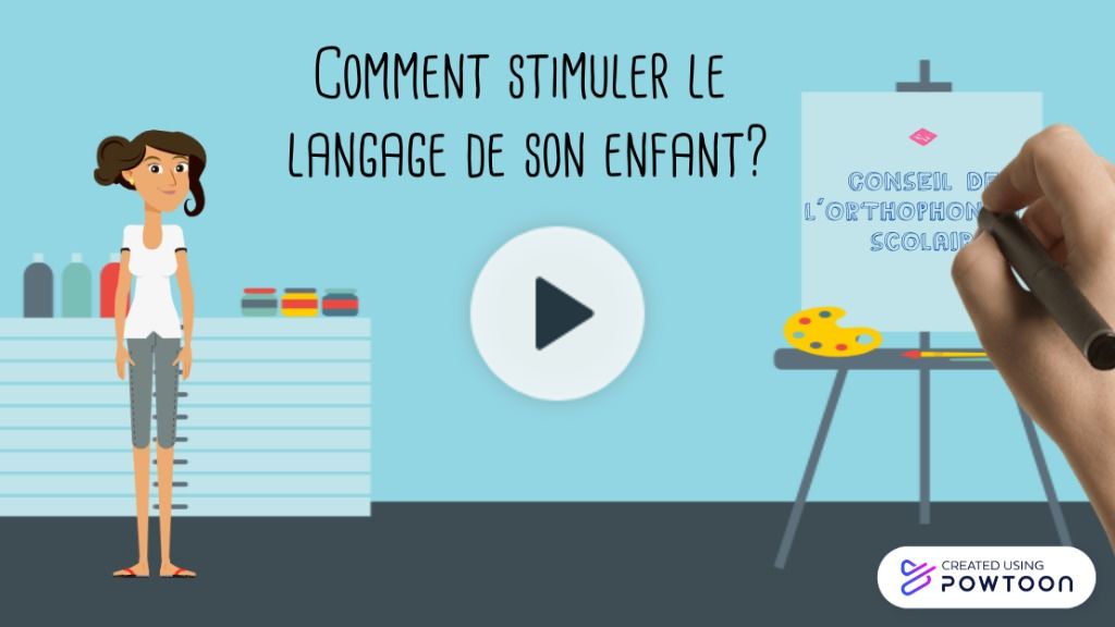 Powtoon - Se mettre à la hauteur de l'enfant