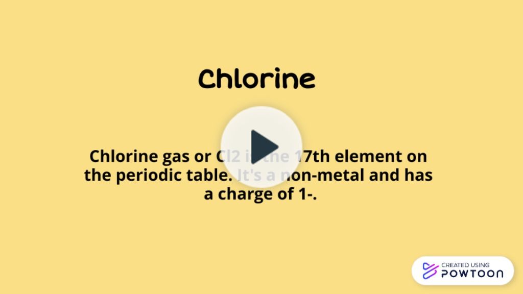 Powtoon Chlorine and Hydrochloric Acid