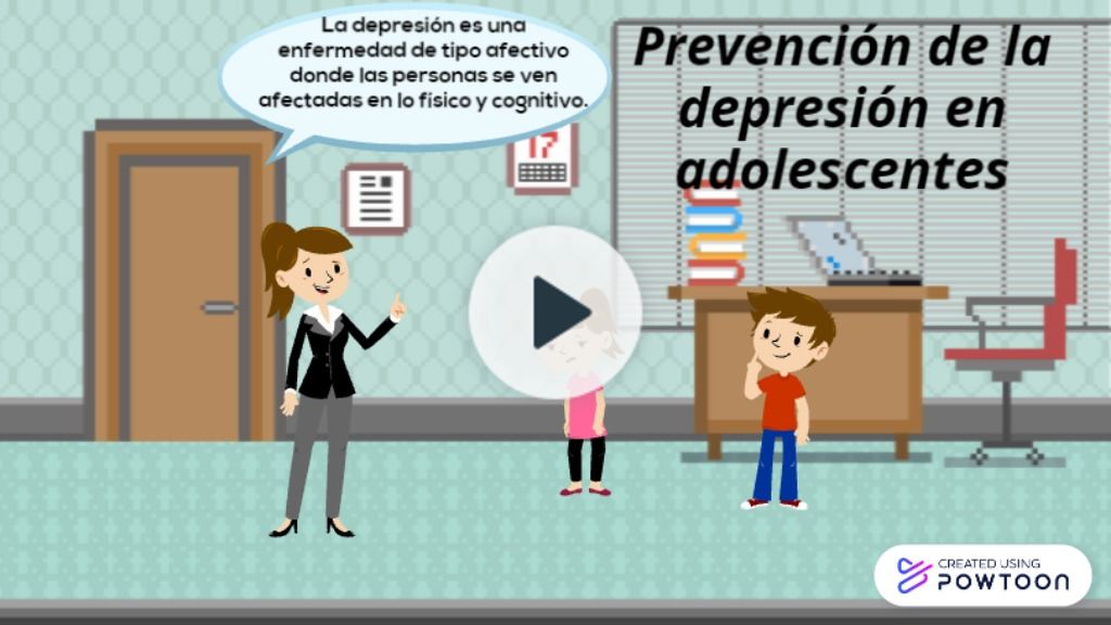 Powtoon Prevenir La Depresión En Adolescentes 1627