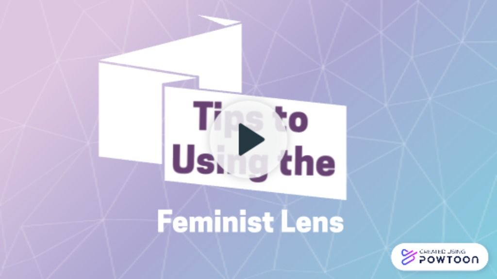 Powtoon Feminist Lens