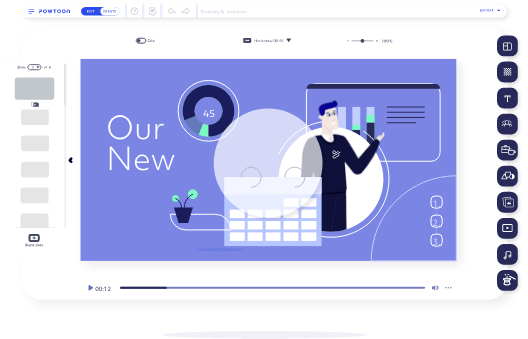 animated presentation website