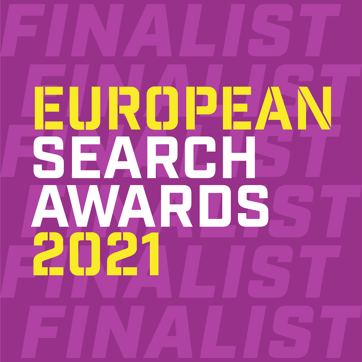 Search Awards European 2021 Search Awards European 2021