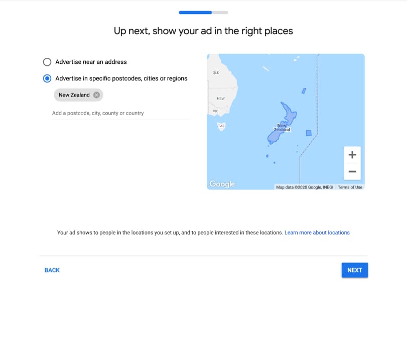 Google Ads Set Up Express mode - Step 7
