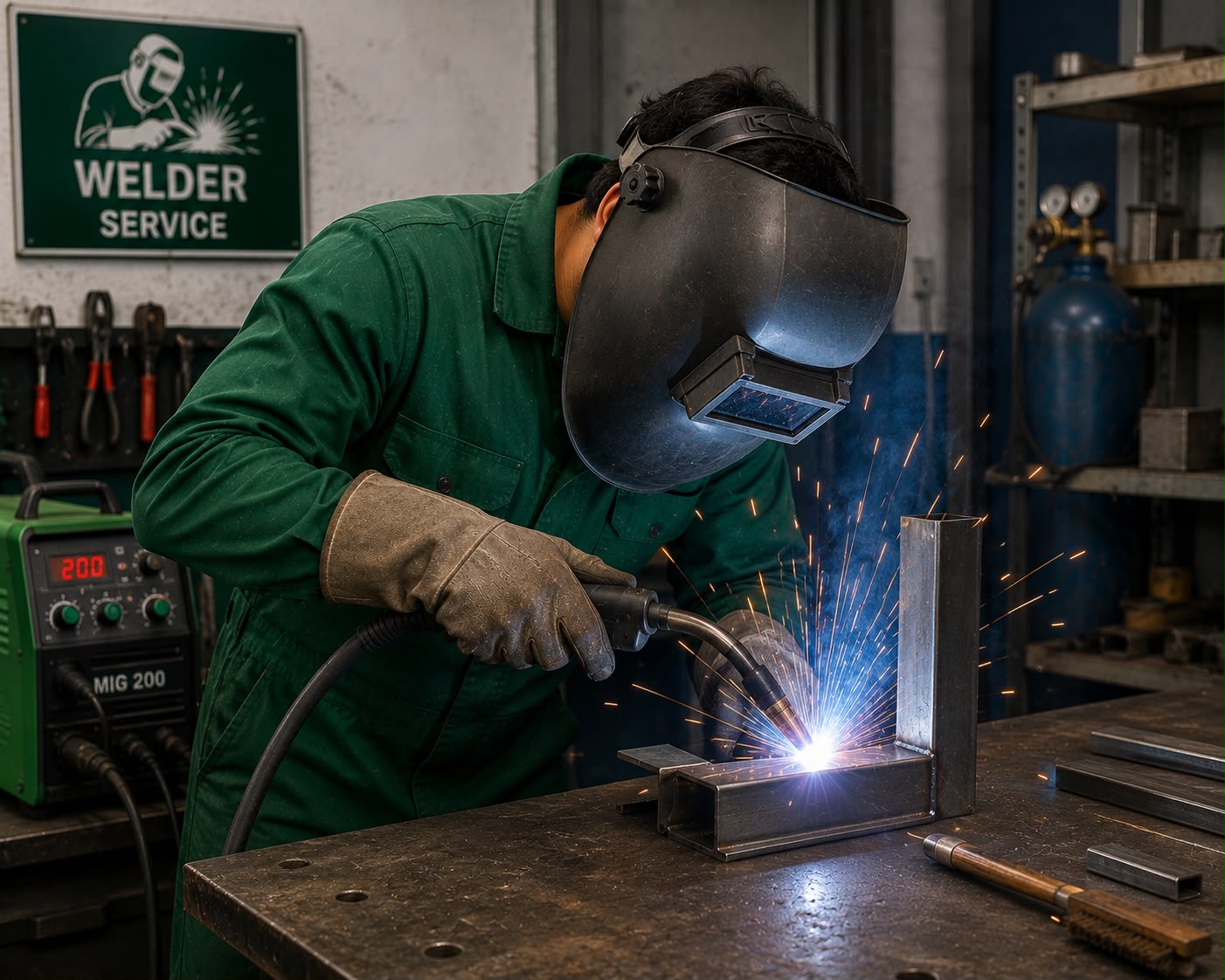 Welding works