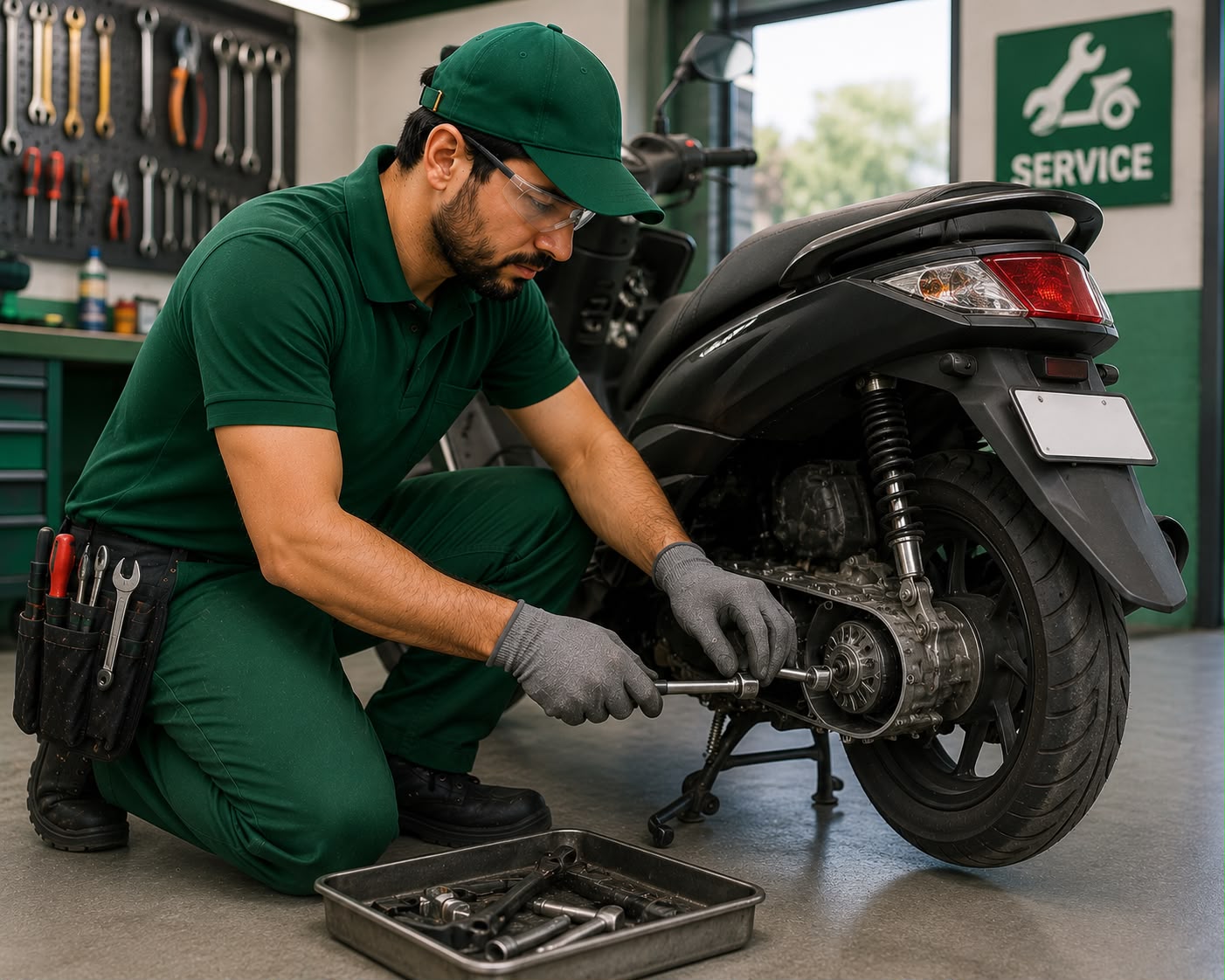2 wheeler mechanic