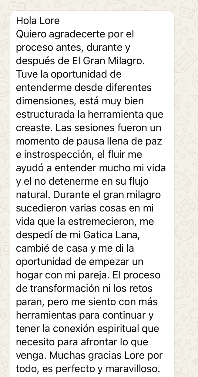 Testimonio El Gran Milagro