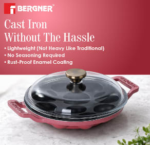 PENIYARKAL Ø22X3.3CM CAST IRON WITH LID PINK, photo 4