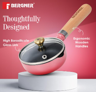 TADKA PAN Ø12X4.0CM CAST IRON WITH LID PINK, photo 4