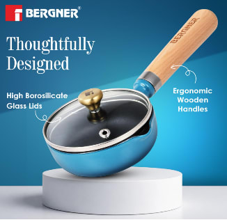 TADKA PAN Ø12X4.0CM CAST IRON WITH LID BLUE, photo 5