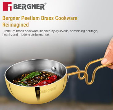 BERGNER Ø12CM TADKA PAN BRASS, photo 7