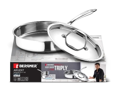 SAUTEPAN WITH LID   3.1L Ø26X6CM