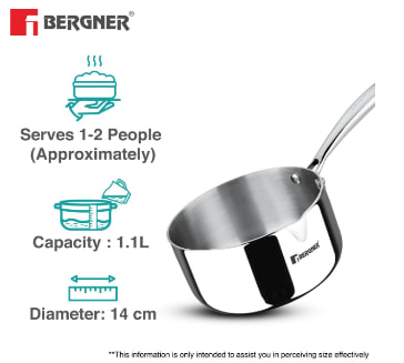 SAUCEPAN Ø16X8.2CM S/S INDUCTION, photo 3