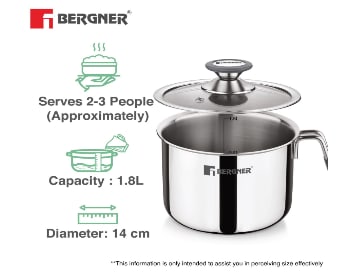 Indian Milk Boiler pot 17cm, photo 4