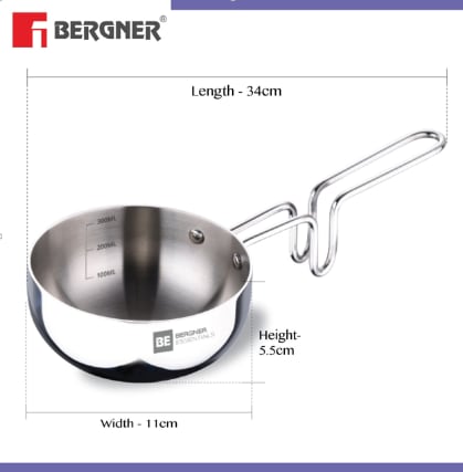 Essential Advith Tadka Pan 
10cm - 0.3Ltr, photo 3