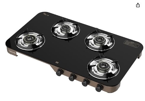 AEROLINE GLASS COOKTOP 4B STOVE, photo 2