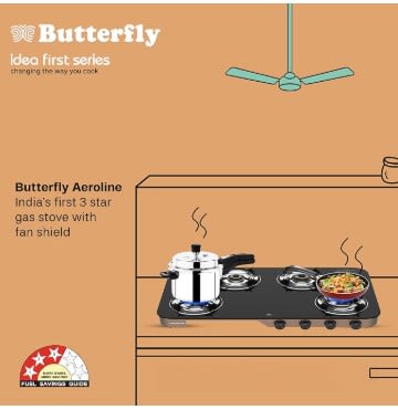 AEROLINE GLASS COOKTOP 4B STOVE, photo 3