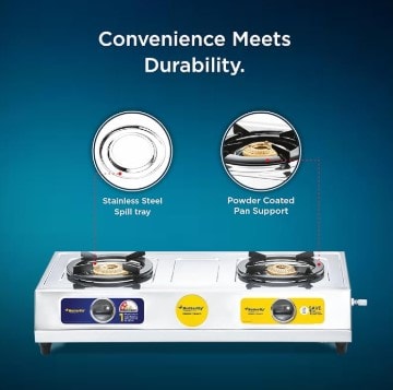 BUTTERFLY FRIENDLY SHAKTI 2B LPG STOVE, photo 5