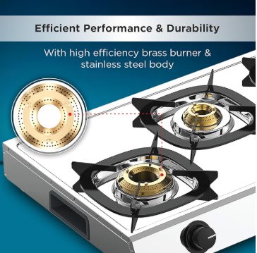 BUTTERFLY MATCHLESS 4B LPG STOVE, photo 2