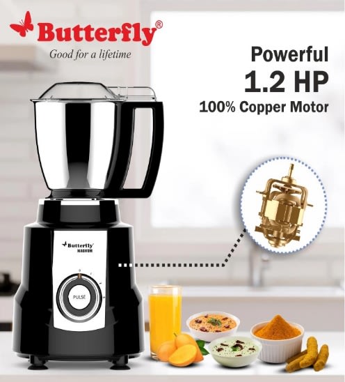 MIXER GRINDER-MAGNUM 4JAR -1.2 HP BLACK, photo 4