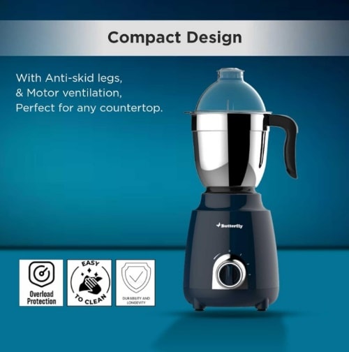 BUTTERFLY MIXER GRINDER PESTLE 3J INK BLUE, photo 5
