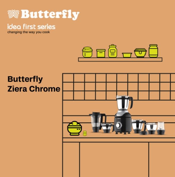 BUTTERFLY Ziera Chrome 750W, 6J (4+1 NB + 1CJ), photo 2