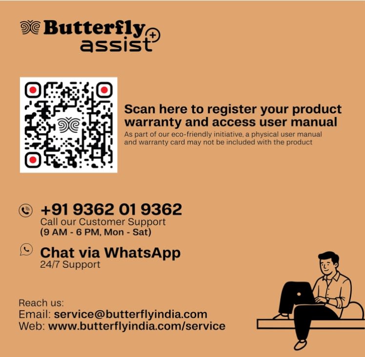 BUTTERFLY POWER HOB TURBO TOUCH, photo 5