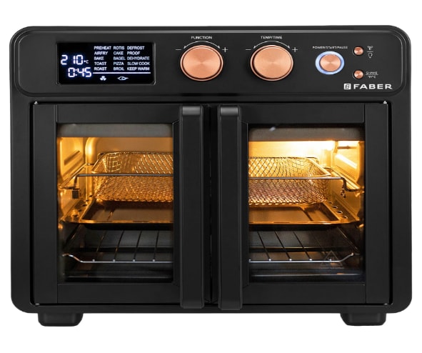 FABER Air fryer OTG, FAO 25L 15F BK, Qish