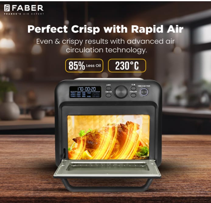 FABER Oven FAO 20L BK 15DF, photo 4