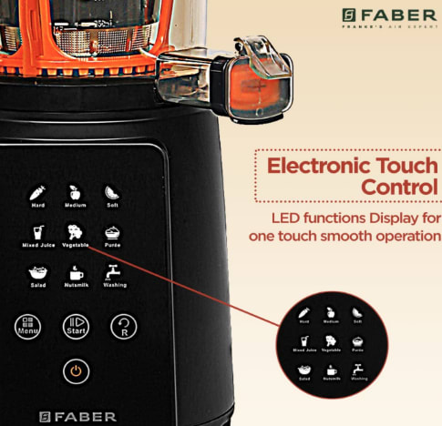 FABE FSJ 200 BK-M SLOW JUICER, photo 5