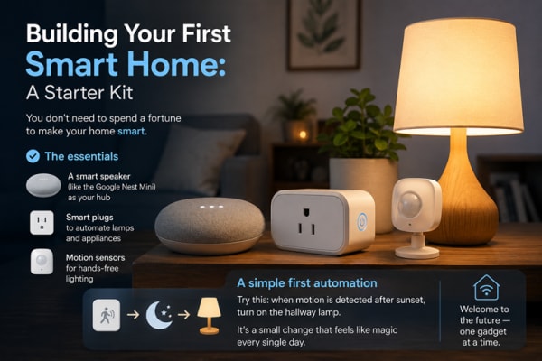 Building Your First Smart Home: A Starter Kit