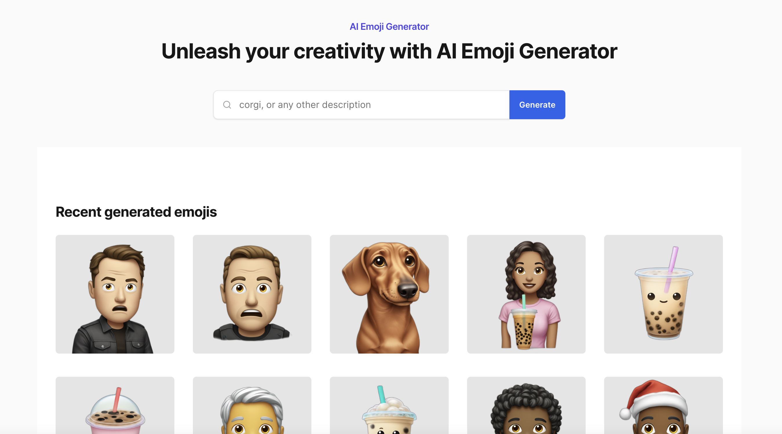 AI Emoji Generator