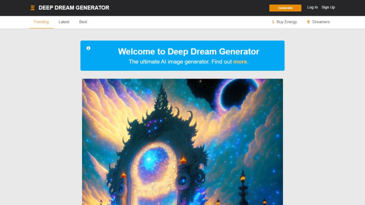 Deep Dream Generator