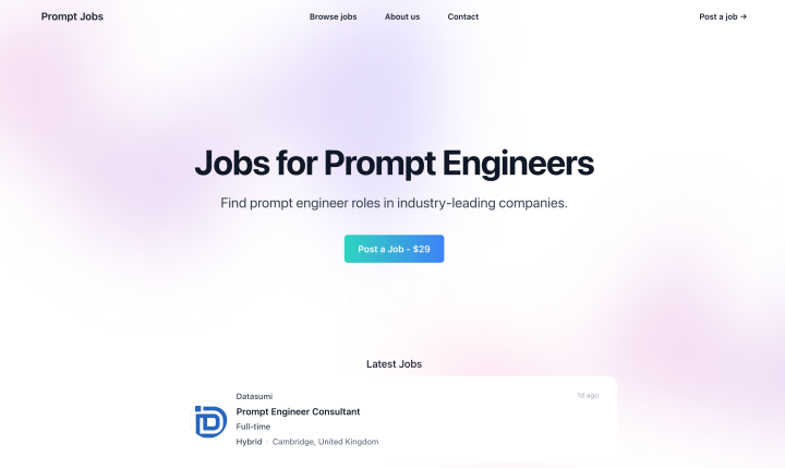 Prompt Jobs