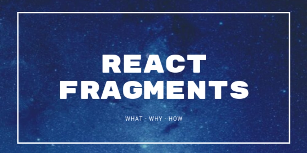 fragment in react