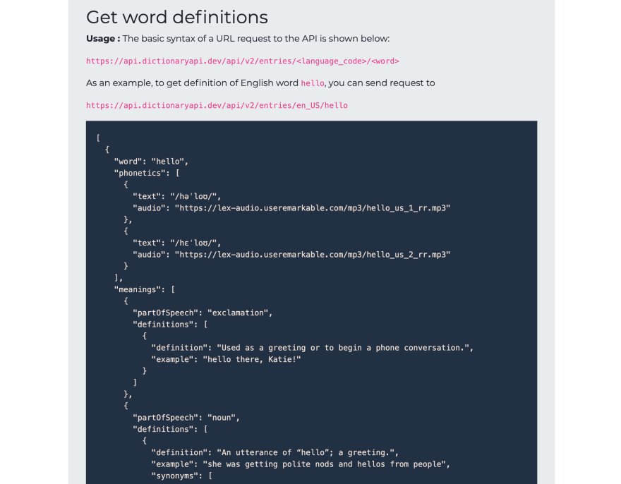 API Docs