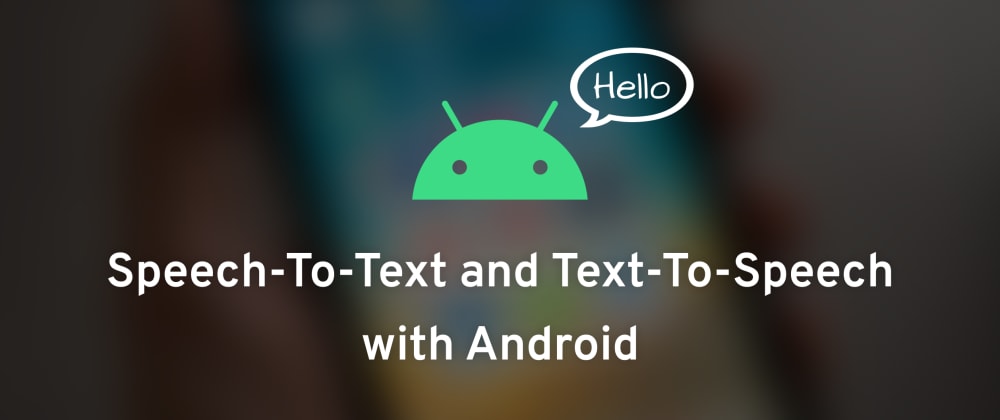 speech to text android