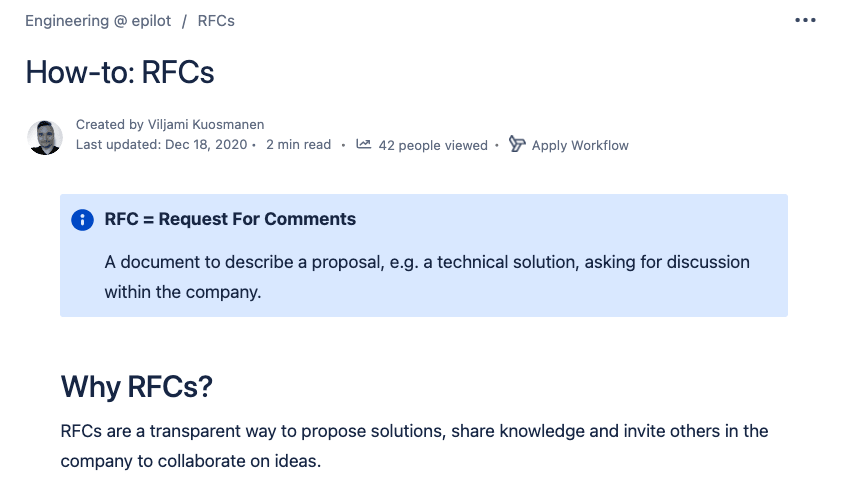 RFCs