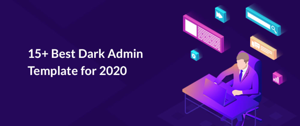 15+ Best Dark admin template for 2020
