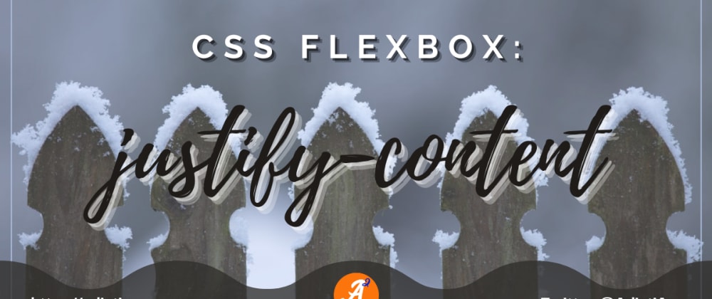 justify content css flex