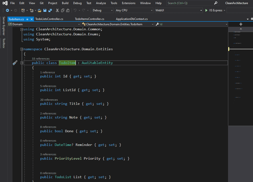 Refactoring source code in Visual Studio Code