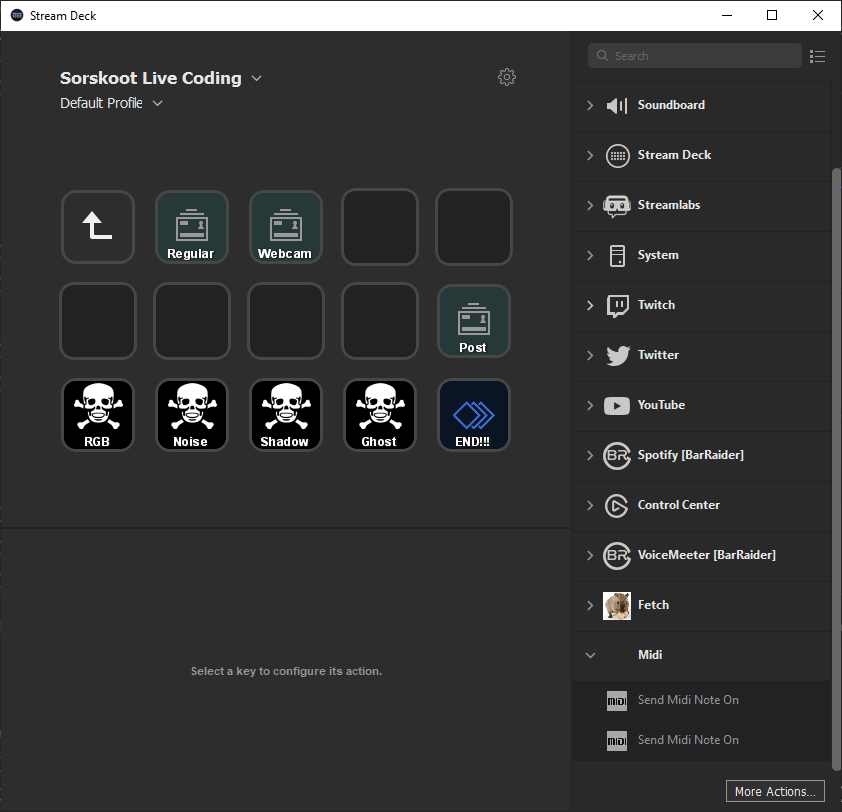 GActions on my stream deck