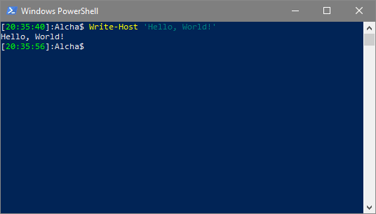 Writing a windows powershell host application