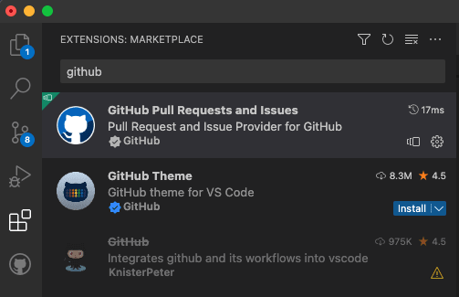 GitHub Pull Requests and Issues