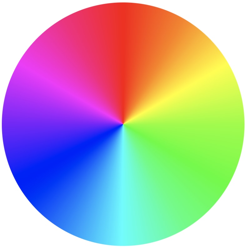 color wheel color picker turn